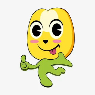 卡通玉米免抠