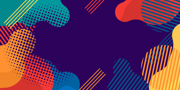 抽象波普风几何流动背景图高清