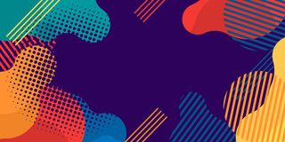 抽象波普风几何流动背景图高清