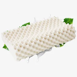 天然乳胶枕头健康枕免抠