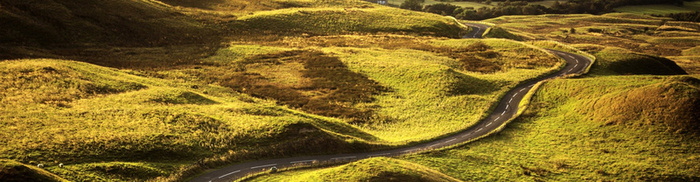 鸟瞰平原摄影风景背景高清