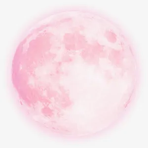 发光月光粉色效果免抠