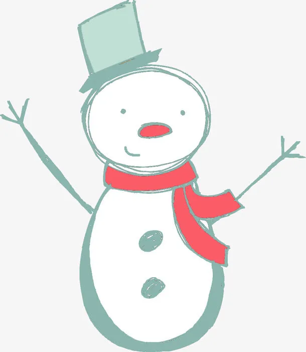 雪人png免费下载免抠