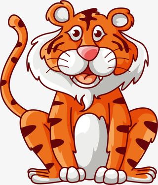 动物之王老虎免抠