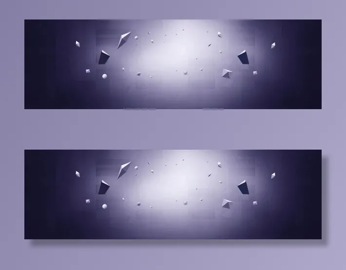超质感不规则banner背景图免抠背景banner海报元素