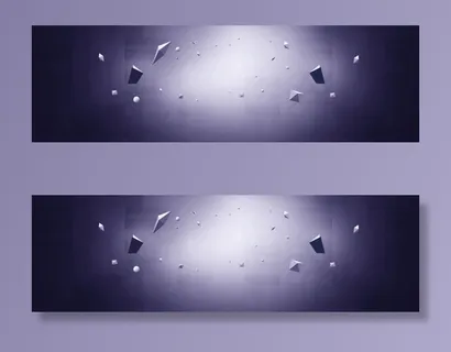 超质感不规则banner背景图免抠背景banner海报元素