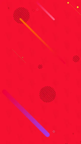 电商红色背景圆H5背景高清