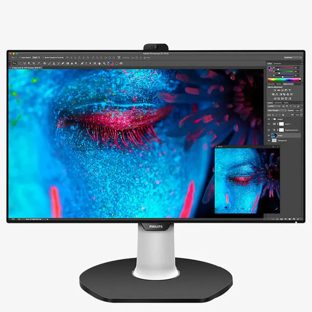 飞利浦显示器透明底免抠