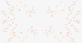 对称系彩色的斑点免抠