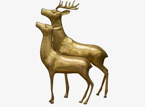 金鹿雕塑免抠