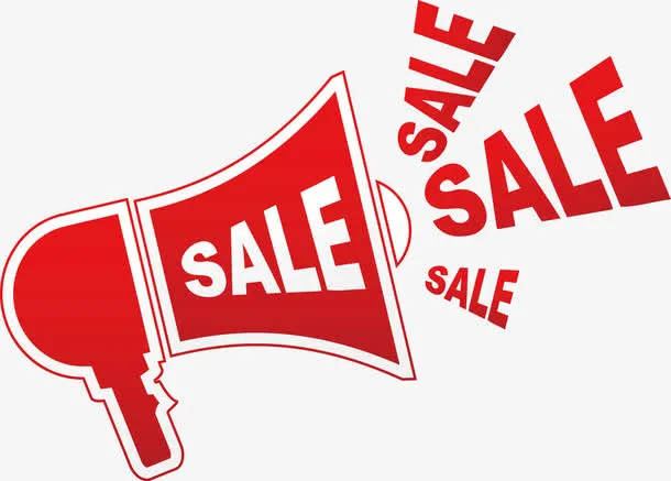sale喇叭免抠