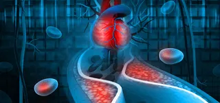 心脏科技蓝色医疗海报背景高清