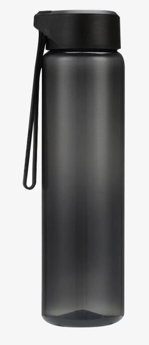 佳佰炭黑运动水杯免抠