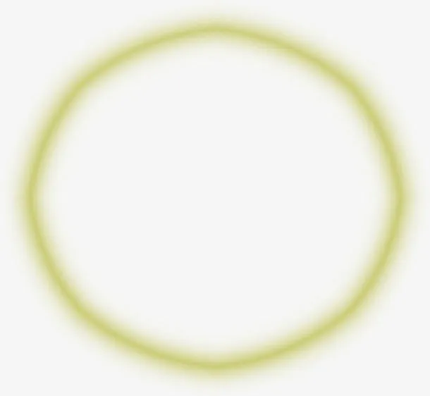 圆形朦胧设计手绘免抠