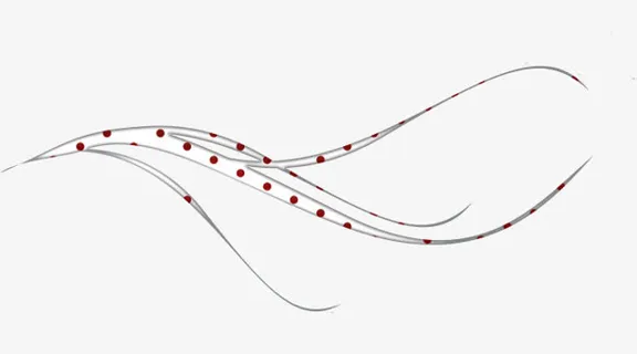 艺术白色树枝装饰免抠