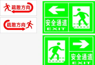 输散 输散方向 安全通道免抠