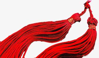 中秋节黄色高清丝带免抠