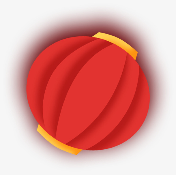 红色的节日灯笼免抠