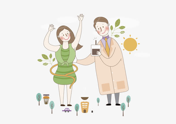 恩爱男女免抠