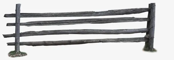 木质栅栏免抠图免抠