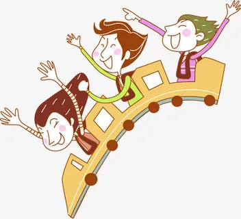 玩过山车免抠