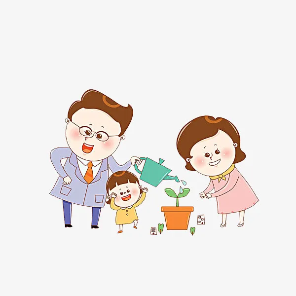 浇花的人免抠
