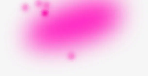 玫红色卡通光晕效果免抠