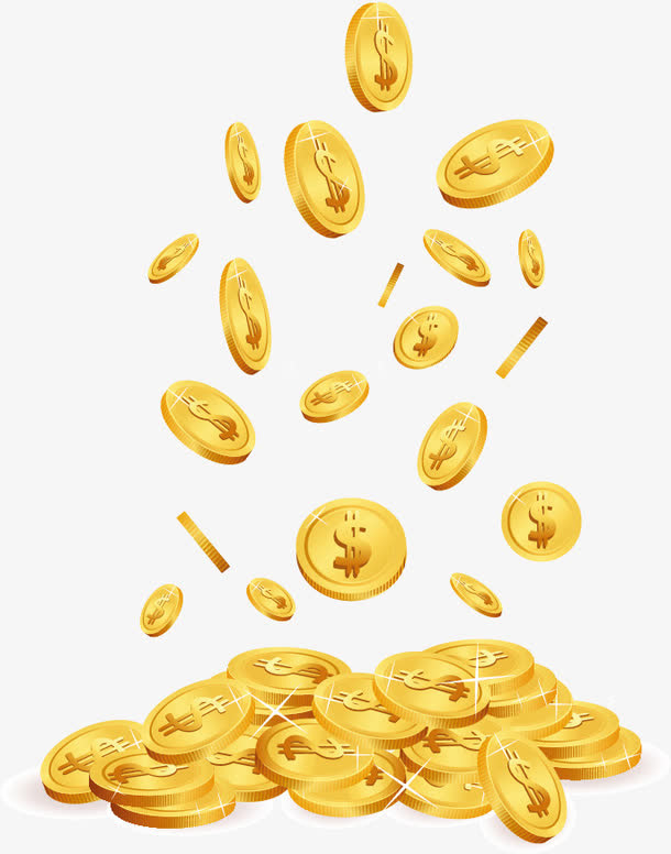 金币矢量素材免抠