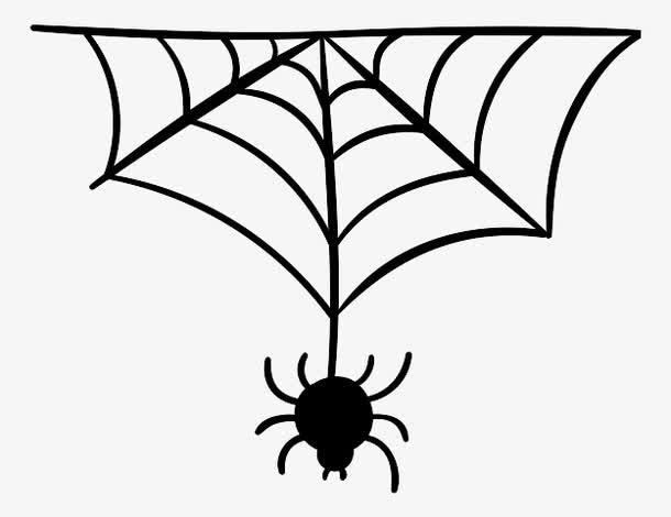 蜘蛛网Handmade-Halloween-icons免抠