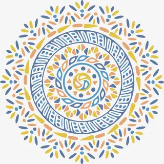 欧式复古底纹矢量免抠