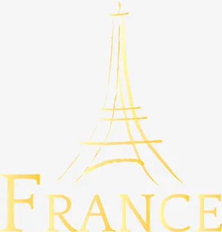 手绘法国埃菲尔铁塔免抠