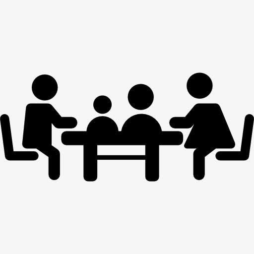 熟悉的会议桌上图标免抠