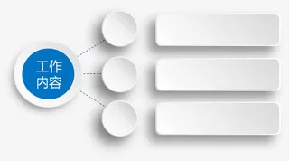 PPT工作内容元素免抠