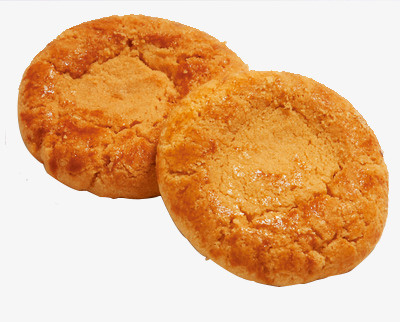 实物美味美食桃酥免抠