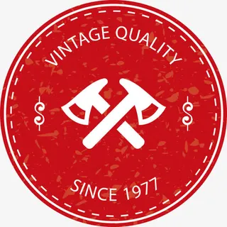 红色创意标签免抠