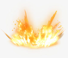 爆炸免抠装饰效果特效元素