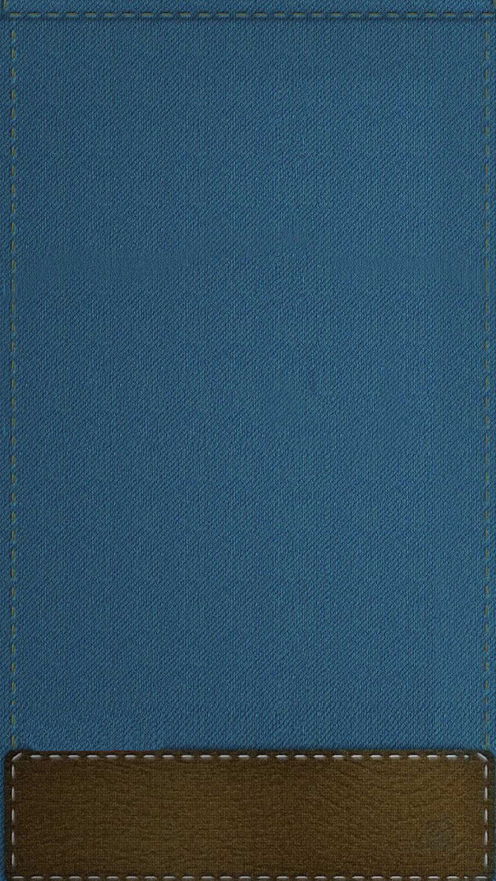蓝色牛仔质感平面广告高清