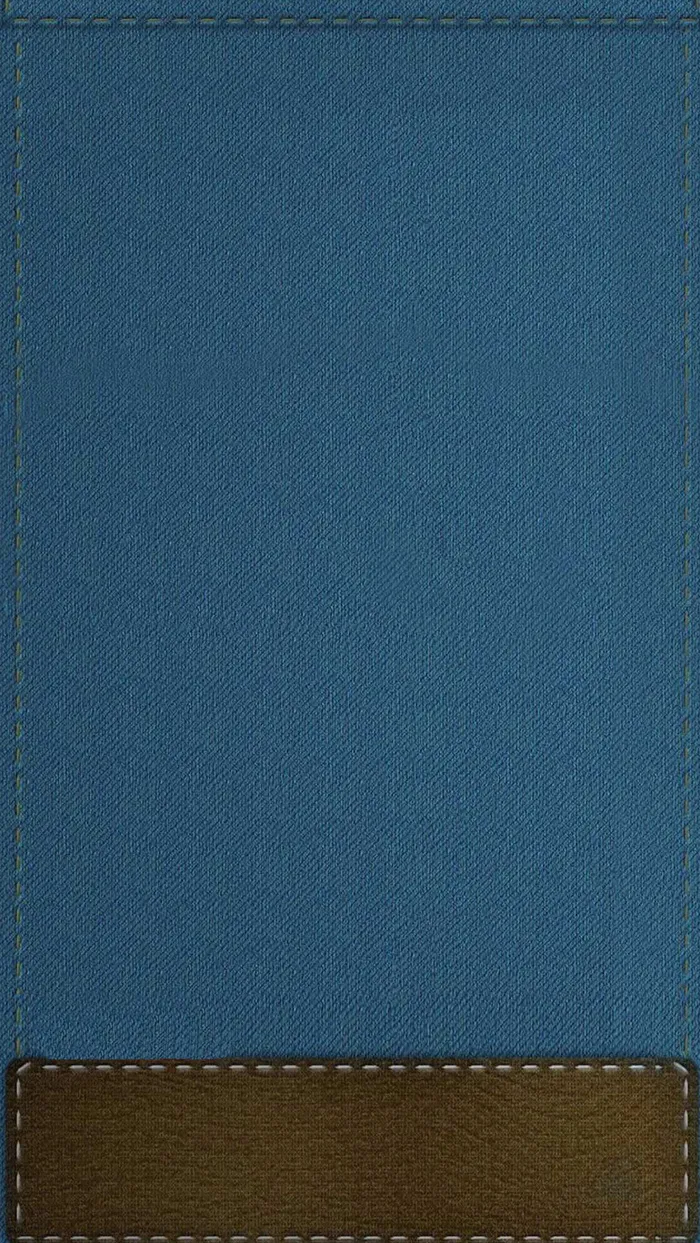 蓝色牛仔质感平面广告高清