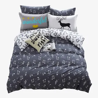 纯棉四件套免抠