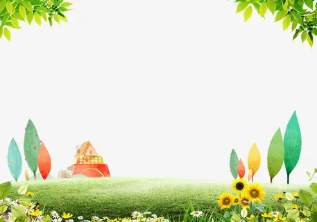 春季海报素材免抠