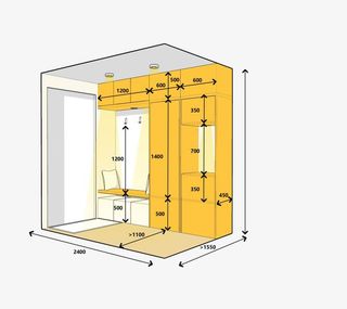 入户门鞋柜布局免抠
