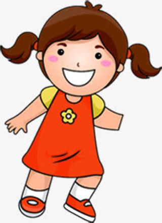 儿童女孩卡通儿童免抠