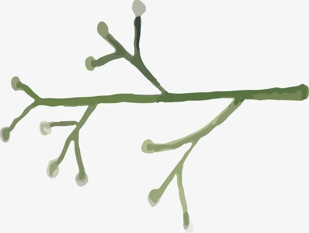 手绘树枝PNG下载免抠
