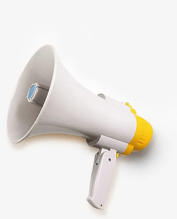 扩音器免抠