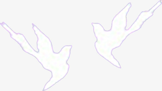 燕子形状装饰免抠