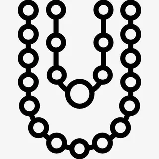 Mardi Gras Beads 图标免抠