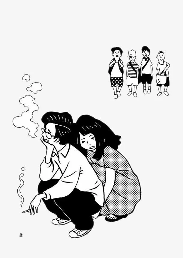 抽烟-男女，学生免抠