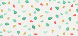 手绘日系花纹背景高清