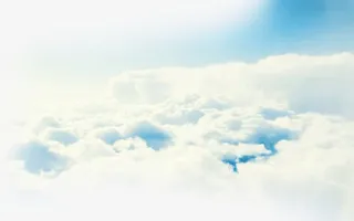 云层白色天空七夕免抠