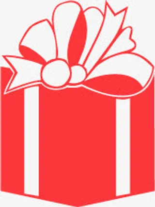 中秋节手绘礼盒蝴蝶结免抠